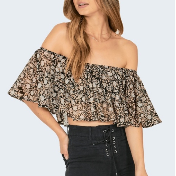 Amuse Society Tops - Lets Flounce Top